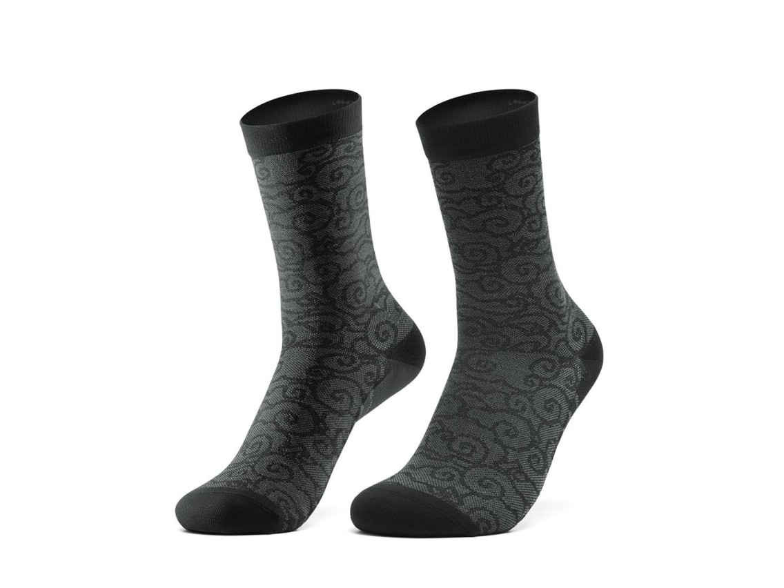 Rockbros 490025001 ROAD TO SKY Cycling Socks 36-38 cm - Black