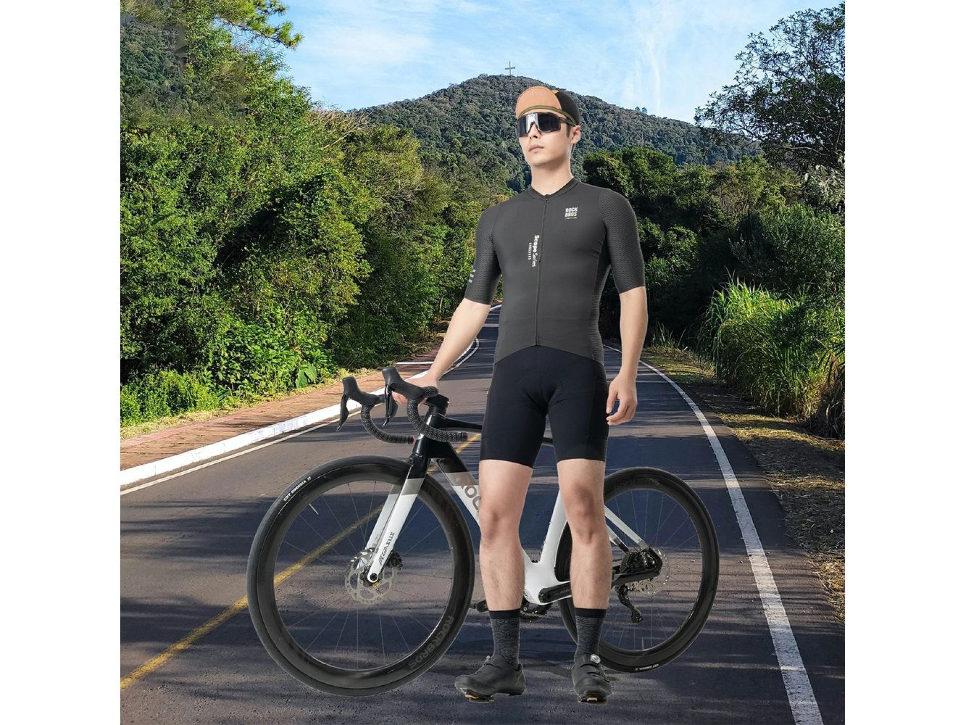 Rockbros 490025003 ROAD TO SKY socks size 43-46 black