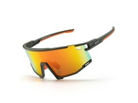 Gafas de ciclismo Rockbros SP258 ROAD TO SKY con lentes polarizadas naranjas - Verde Gafas de ciclismo Rockbros SP258 ROAD TO SKY con lentes polarizadas naranjas - Verde