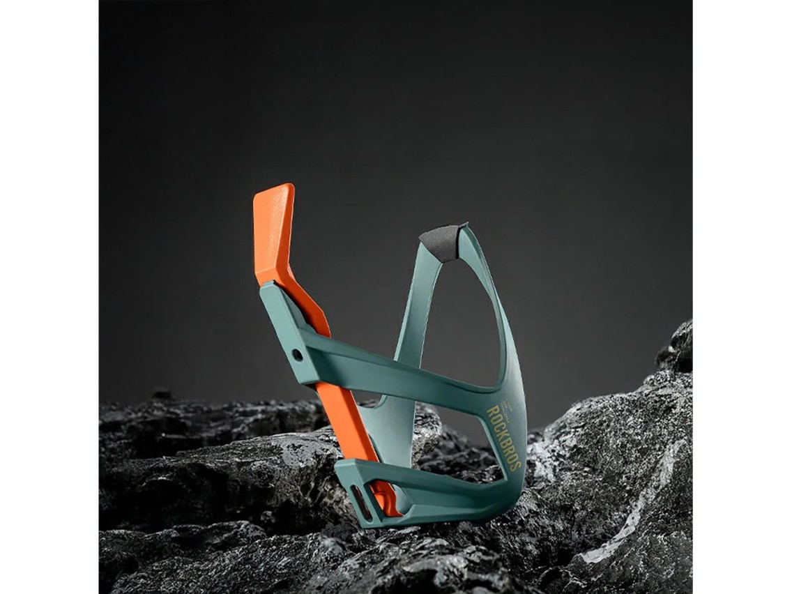 Rockbros 310013002 ROAD TO SKY Bottle Cage with Tire Lever - Blue-Orange