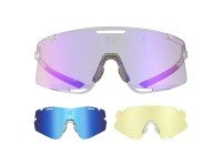 Gafas de ciclismo Rockbros SP338 ROAD TO SKY con lentes intercambiables - Transparentes Gafas de ciclismo Rockbros SP338 ROAD TO SKY con lentes intercambiables - Transparentes