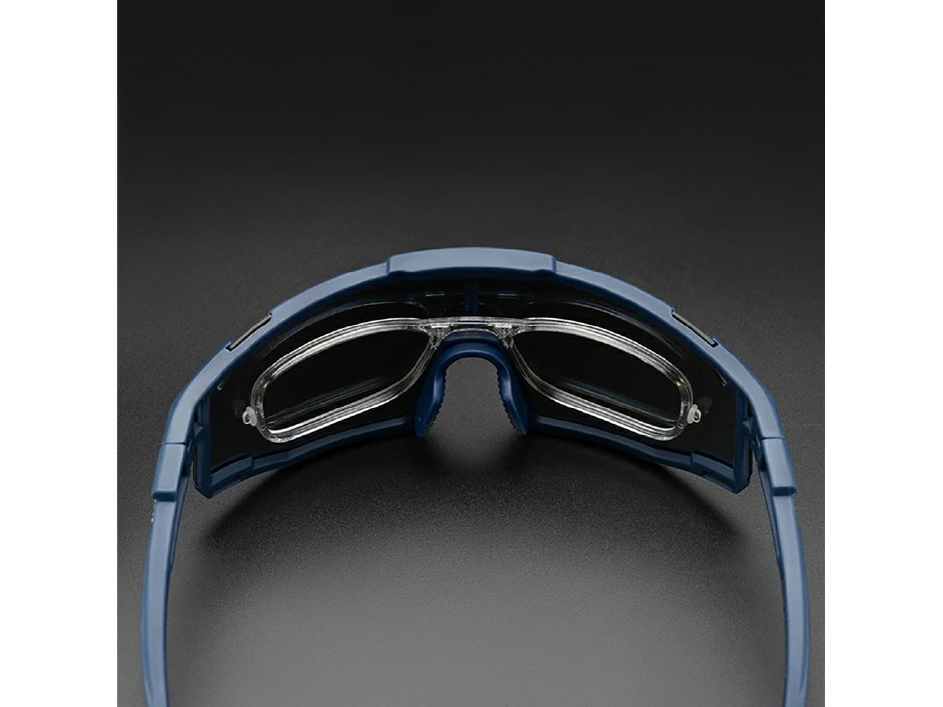 Rockbros SP258 ROAD TO SKY Cycling Glasses Polarized Blue Lenses - Navy Blue