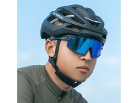 Óculos de ciclismo Rockbros SP258 ROAD TO SKY com lentes polarizadas azuis - Azul Marinho Óculos de ciclismo Rockbros SP258 ROAD TO SKY com lentes polarizadas azuis - Azul Marinho