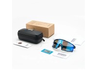 Óculos de ciclismo Rockbros SP258 ROAD TO SKY com lentes polarizadas azuis - Azul Marinho Óculos de ciclismo Rockbros SP258 ROAD TO SKY com lentes polarizadas azuis - Azul Marinho