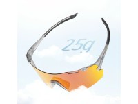 Gafas de ciclismo Rockbros SP338 ROAD TO SKY con lentes intercambiables - Gris Gafas de ciclismo Rockbros SP338 ROAD TO SKY con lentes intercambiables - Gris
