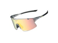 Gafas de ciclismo Rockbros SP338 ROAD TO SKY con lentes intercambiables - Gris