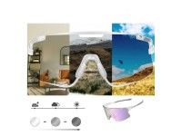 Gafas de ciclismo Rockbros SP338 ROAD TO SKY con lentes intercambiables - Transparentes Gafas de ciclismo Rockbros SP338 ROAD TO SKY con lentes intercambiables - Transparentes