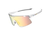 Rockbros SP338 ROAD TO SKY Cycling Glasses with Interchangeable Lenses - Cream