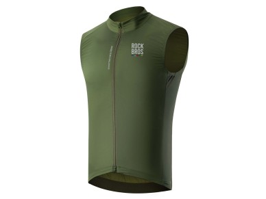 Colete de ciclismo masculino Rockbros TLMJ003-01 ROAD TO SKY, leve e respir�vel, tamanho P - verde