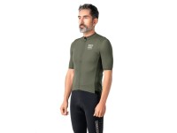 Camisa de ciclismo masculina Rockbros 15220004002 ROAD TO SKY, manga curta, tamanho P - verde