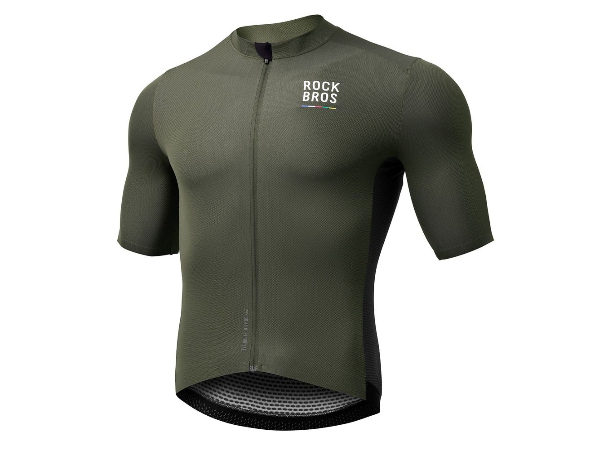 Camisa de ciclismo masculina Rockbros 15220004003 ROAD TO SKY, manga curta, tamanho M - verde