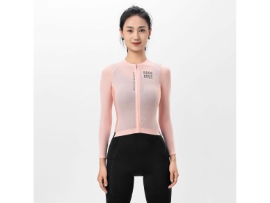 Rockbros 15110012011 ROAD TO SKY women's cycling jersey long sleeve M - pink Rockbros 15110012011 ROAD TO SKY women's cycling jersey long sleeve M - pink