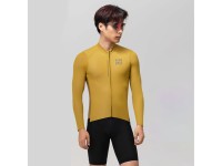 Camisa de ciclismo masculina Rockbros 15120015024 ROAD TO SKY, manga longa, tamanho M - amarela Camisa de ciclismo masculina Rockbros 15120015024 ROAD TO SKY, manga longa, tamanho M - amarela