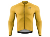 Camisa de ciclismo masculina Rockbros 15120015024 ROAD TO SKY, manga longa, tamanho M - amarela Camisa de ciclismo masculina Rockbros 15120015024 ROAD TO SKY, manga longa, tamanho M - amarela