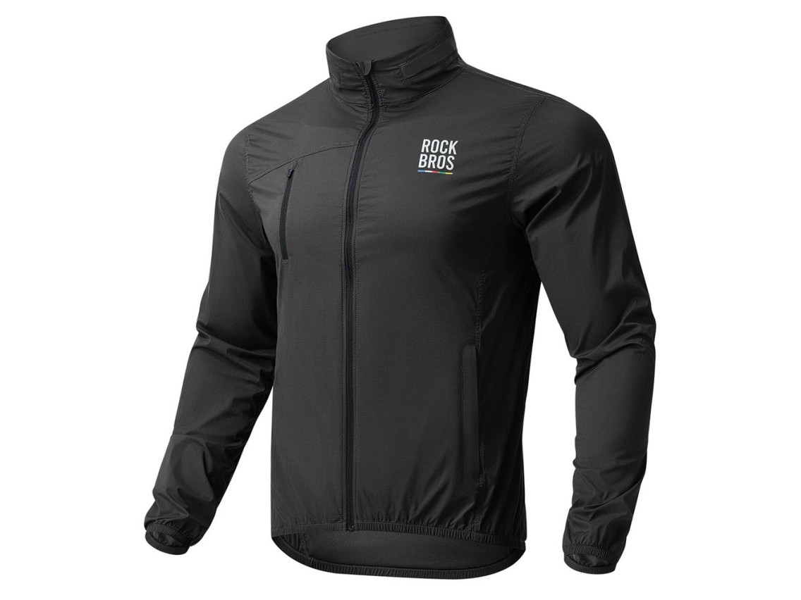 Rockbros TLWT002 ROAD TO SKY L Bicycle Windbreaker - Black