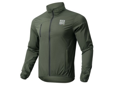 Rockbros TLWT002 ROAD TO SKY M Bicycle Windbreaker - Green Rockbros TLWT002 ROAD TO SKY M Bicycle Windbreaker - Green