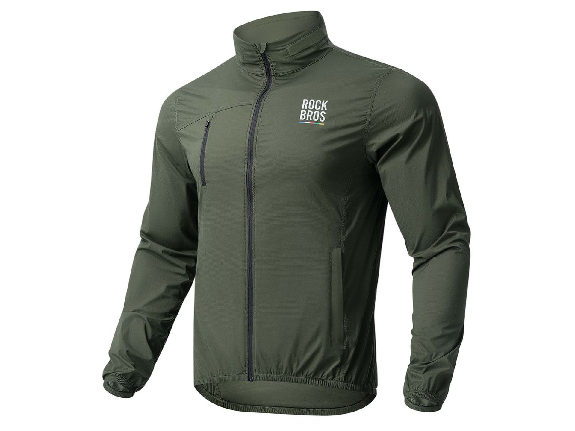 Cortavientos para bicicleta Rockbros TLWT002 ROAD TO SKY M - Verde