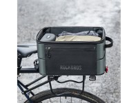 Bolsa plegable para bicicleta Rockbros A30 ROAD TO SKY para maletero de 15-30L - Gris Bolsa plegable para bicicleta Rockbros A30 ROAD TO SKY para maletero de 15-30L - Gris
