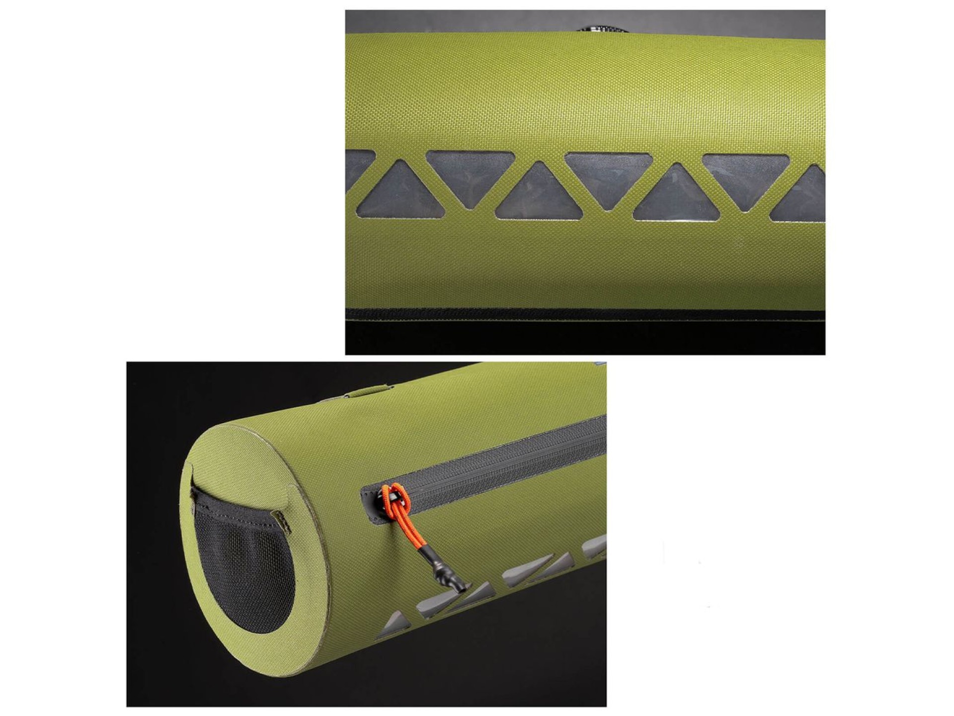 Rockbros AS-145 ROAD TO SKY handlebar bicycle bag, waterproof, 2 l - green
