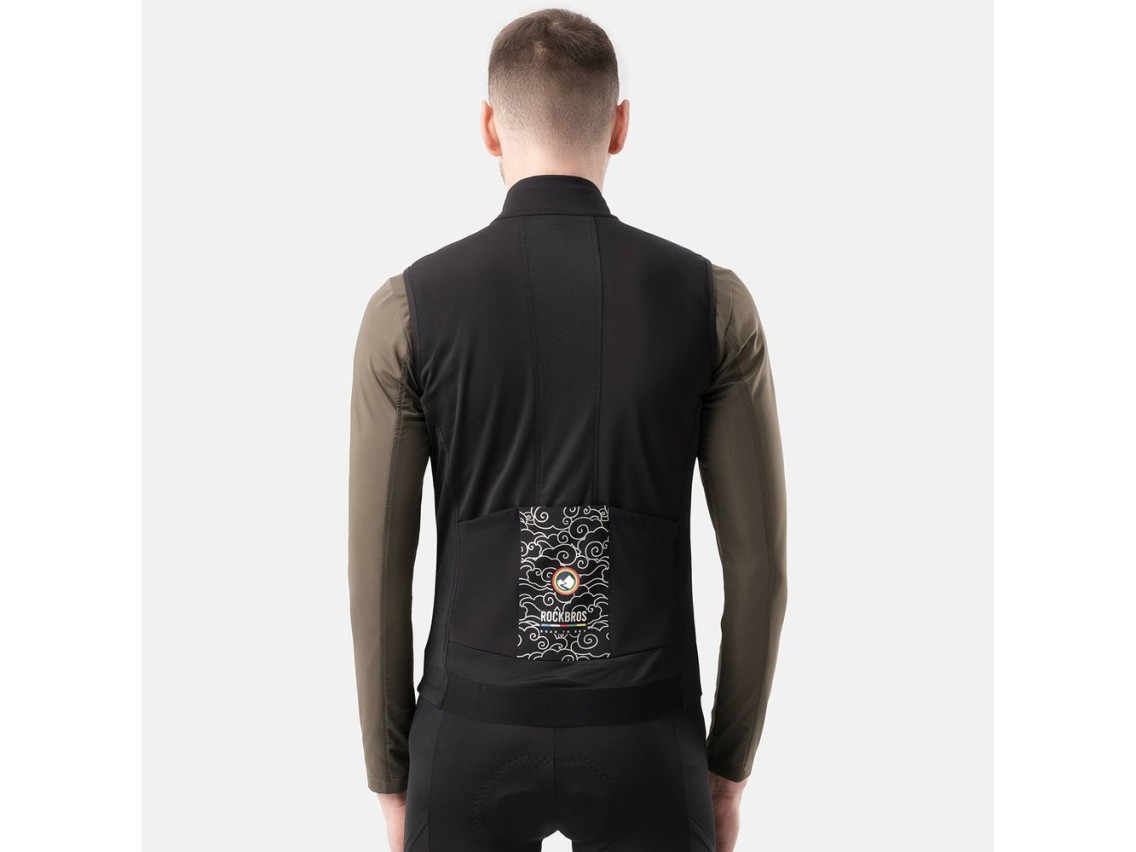Rockbros TLMJ002 ROAD TO SKY windproof vest insulated M - black