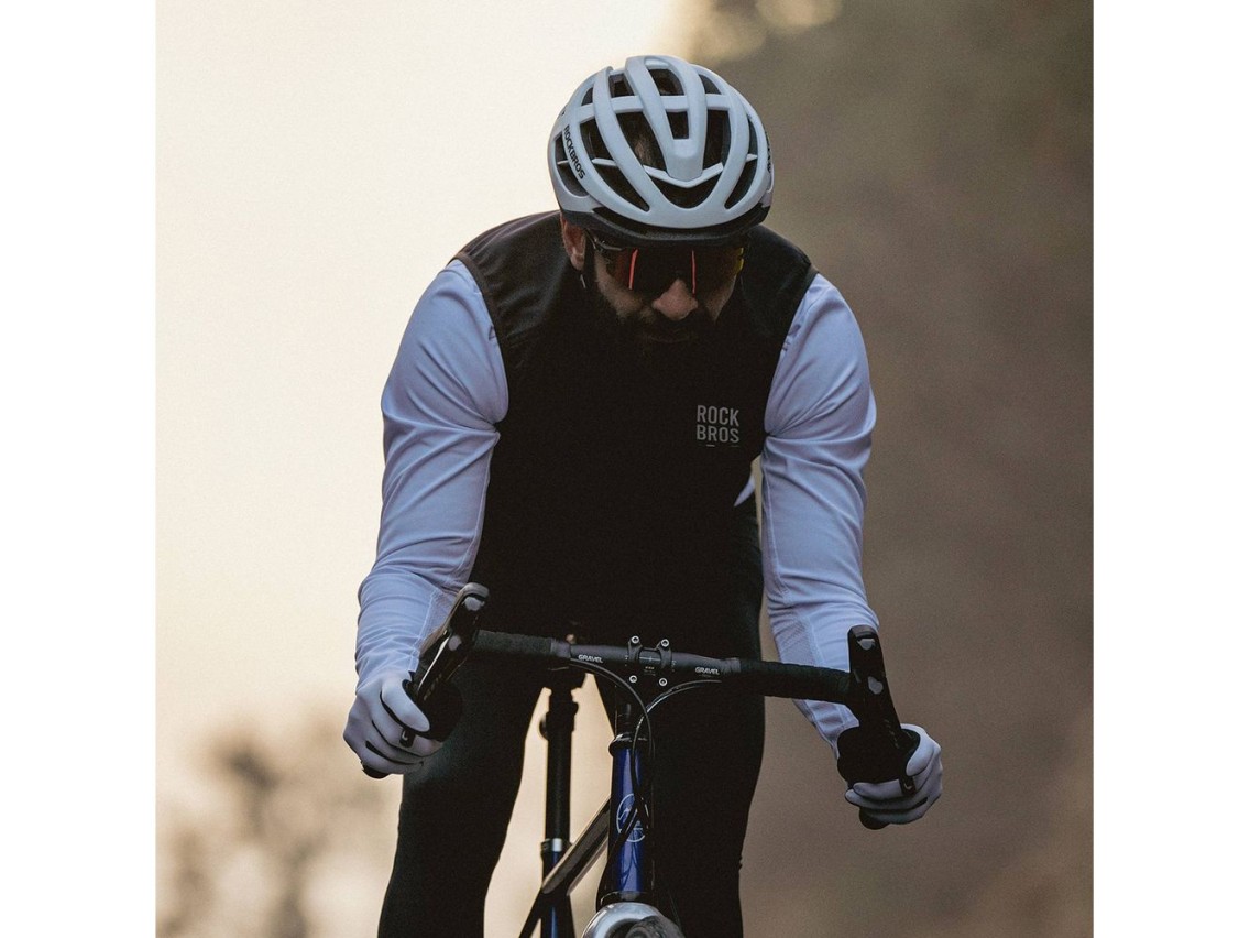 Rockbros TLMJ002 ROAD TO SKY windproof vest insulated L - black