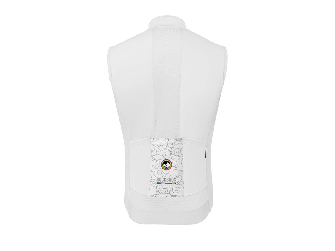Rockbros TLMJ002 ROAD TO SKY windproof vest insulated L - white