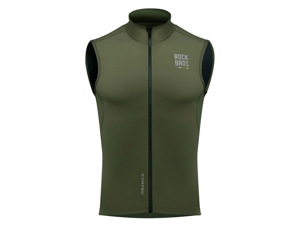 Rockbros TLMJ002 ROAD TO SKY insulated windproof vest S - green