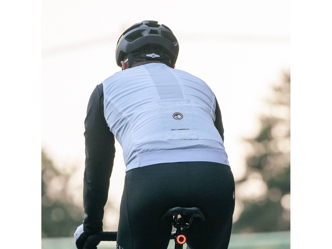 Rockbros TLMJ002 ROAD TO SKY windproof vest insulated L - white