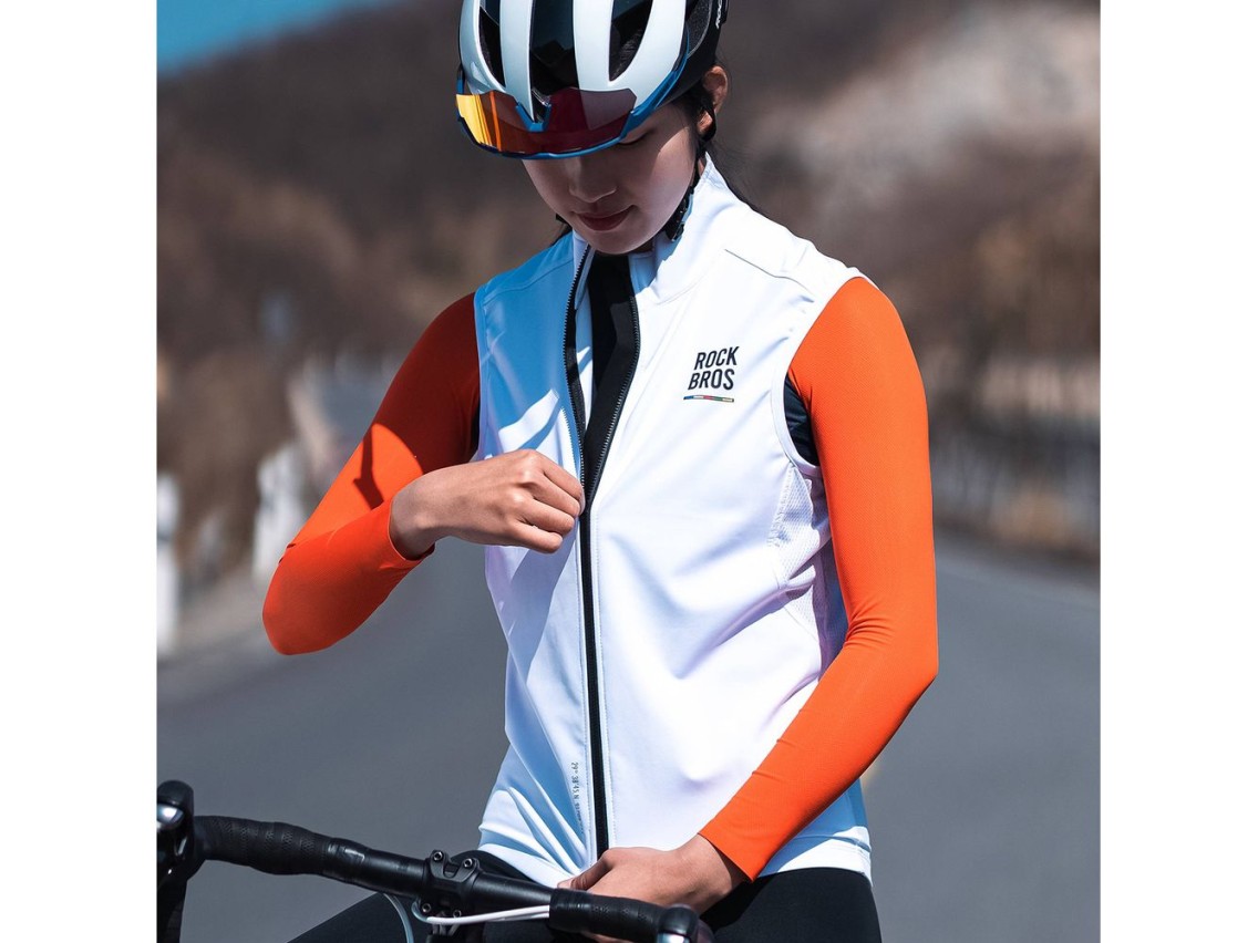 Rockbros TLMJ002 ROAD TO SKY windproof vest insulated M - white