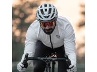 Rockbrs TLWT001 ROAD TO SKY cycling sweatshirt, windproof, insulated, S - white Rockbrs TLWT001 ROAD TO SKY cycling sweatshirt, windproof, insulated, S - white