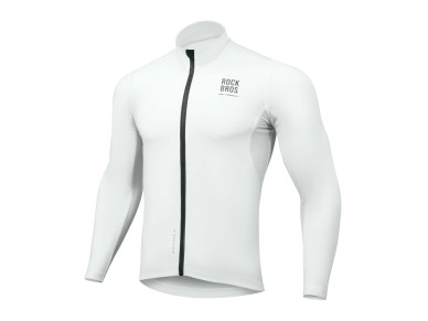 Rockbros TLWT001 ROAD TO SKY Windproof Insulated Cycling Jersey L - White Rockbros TLWT001 ROAD TO SKY Windproof Insulated Cycling Jersey L - White