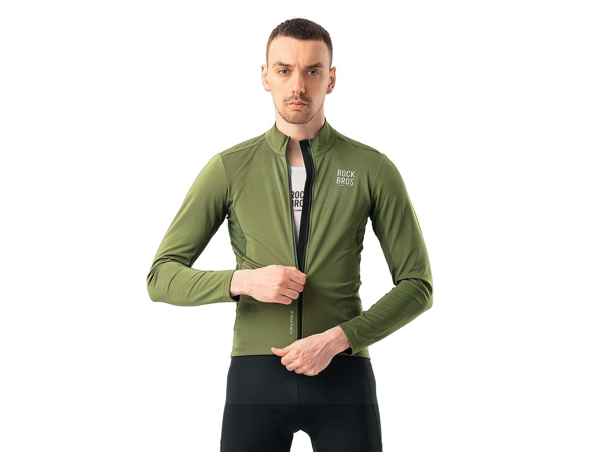 Camisa de ciclismo Rockbros TLWT001 ROAD TO SKY, à prova de vento e com isolamento térmico, tamanho