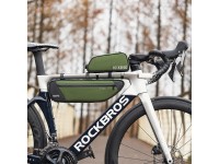 Bolsa de quadro imperme�vel Rockbros TL004 ROAD TO SKY 0,7 l - verde