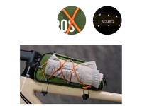Bolsa de quadro imperme�vel Rockbros TL004 ROAD TO SKY 0,7 l - verde