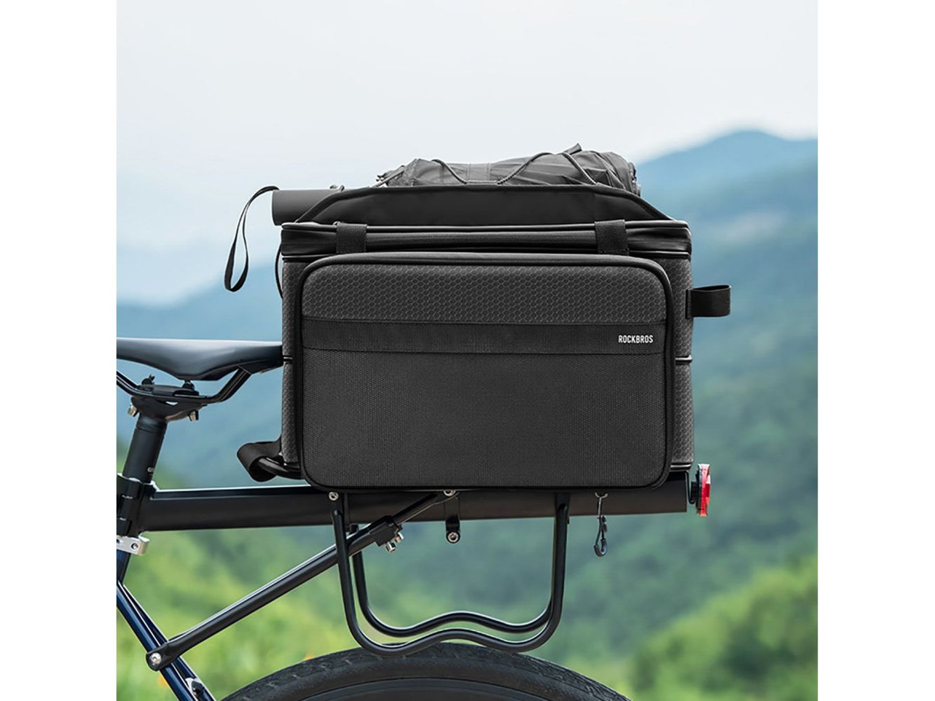 Rockbros A30 ROAD TO SKY Foldable Bike Bag for Trunk 15-30L - Black