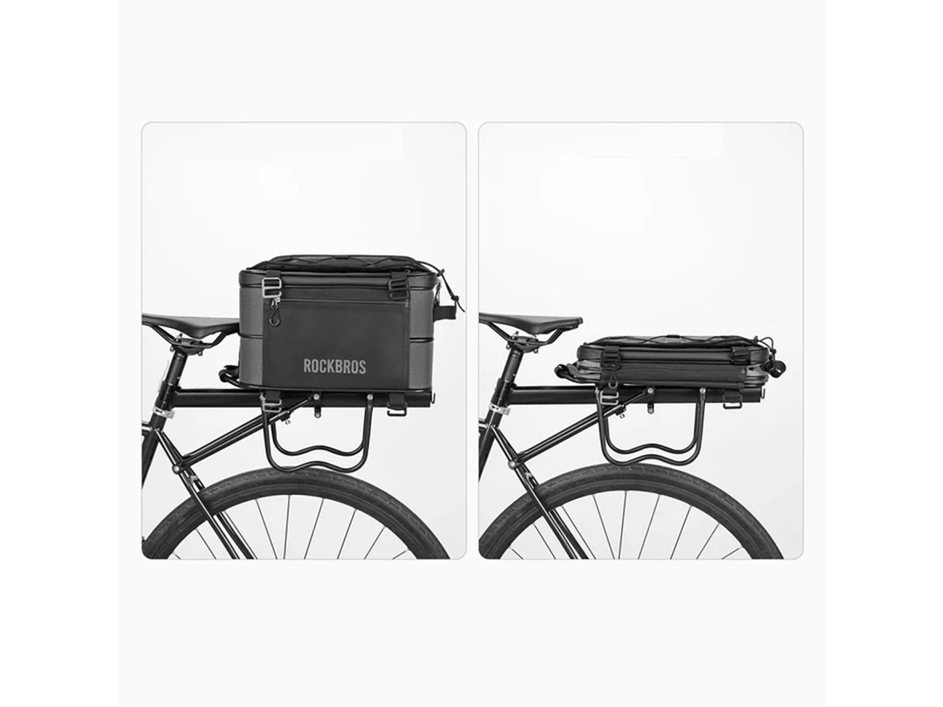 Rockbros A30 ROAD TO SKY Foldable Bike Bag for Trunk 15-30L - Black