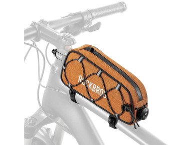 Rockbros TL004 ROAD TO SKY 0.7 l waterproof frame bag - orange Rockbros TL004 ROAD TO SKY 0.7 l waterproof frame bag - orange