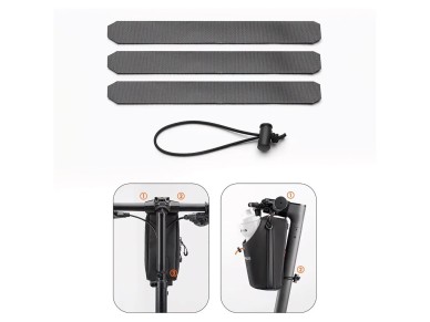 Rockbros P002 Handlebar Bag Compatible with Scooters and Folding City Bikes 1.5L - Black Rockbros P002 Handlebar Bag Compatible with Scooters and Folding City Bikes 1.5L - Black