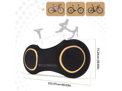 Rockbros D95 Elastic Cover Compatible with 26-29 Inch Gravel, Mountain, City, Road Bikes 700C (71×15 Rockbros D95 Elastic Cover Compatible with 26-29 Inch Gravel, Mountain, City, Road Bikes 700C (71×15
