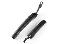 Conjunto de para-lamas telescópicos dobráveis ??Rockbros FK-810 para bicicleta - Preto Conjunto de para-lamas telescópicos dobráveis ??Rockbros FK-810 para bicicleta - Preto