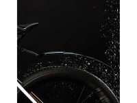 Conjunto de para-lamas telescópicos dobráveis ??Rockbros FK-810 para bicicleta - Preto Conjunto de para-lamas telescópicos dobráveis ??Rockbros FK-810 para bicicleta - Preto