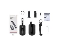 Conjunto de para-lamas telescópicos dobráveis ??Rockbros FK-810 para bicicleta - Preto Conjunto de para-lamas telescópicos dobráveis ??Rockbros FK-810 para bicicleta - Preto