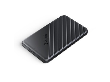 Unidad de disco Orico 25PW1C-C3 de 2,5" HDD/SSD USB-C 3.1 de 6 Gb/s - Negra