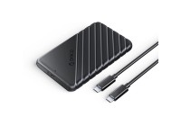 Unidad de disco Orico 25PW1C-C3 de 2,5" HDD/SSD USB-C 3.1 de 6 Gb/s - Negra