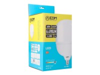 Lâmpada led industrial, t160, e27, 60 w 6490 lm, 6400 k, luz fria, 220-24 v~ ø160 x 264 mm Lâmpada led industrial, t160, e27, 60 w 6490 lm, 6400 k, luz fria, 220-24 v~ ø160 x 264 mm