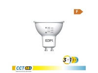 Bombilla dicroica led gu10, 5 w, 450 lm, 3cct, �50 x 62 mm