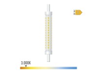 R7s led linear bulb 118 mm, 8 w, 900 lm, 3000 k warm light, dimmable, �15 x 118 mm