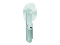 Foldable hand fan, flashlight, power bank, smartphone holder, assorted colors, 3.7 x 11.9 cm Foldable hand fan, flashlight, power bank, smartphone holder, assorted colors, 3.7 x 11.9 cm