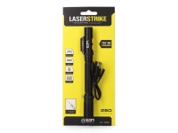 Linterna led/puntero laserstrike, tipo pluma, recargable, 250 lm