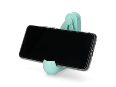 Ventilador de mano plegable, linterna,powerbank, soporte smartphone, colores surtidos, 3,7 x 11,9 cm